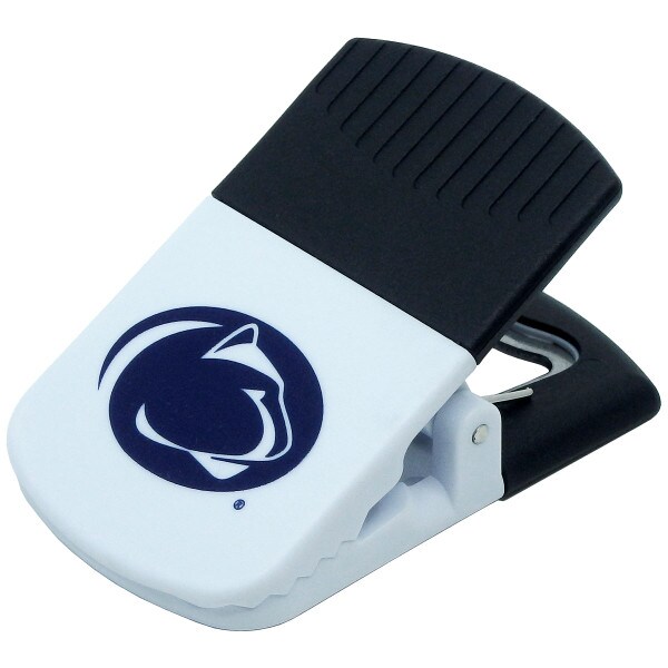 chip clip magnet with Penn State Athletic Logo and bottle opener